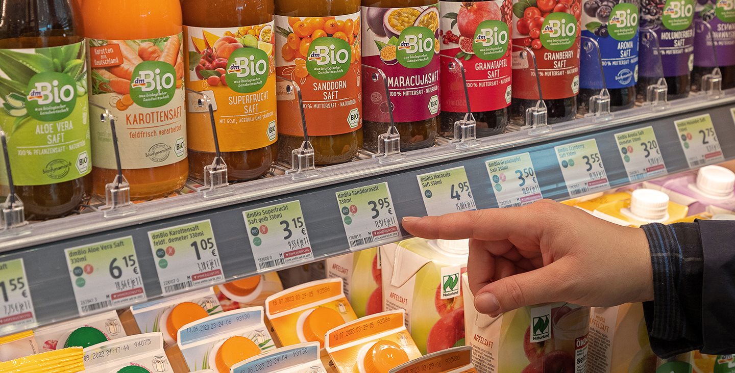 Orientare sustenabilă la raftul dm